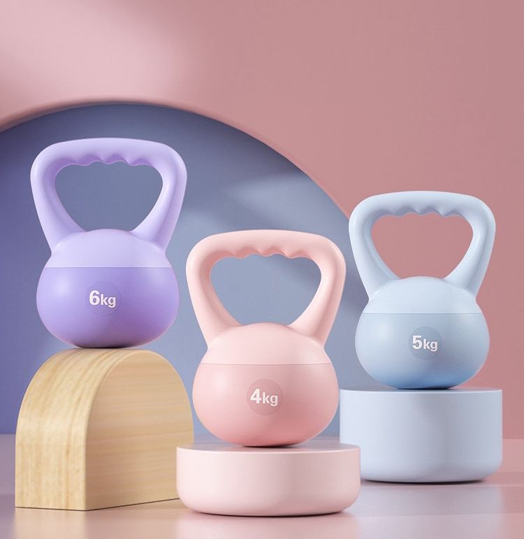 Multiple Colors Available Soft Kettle Bell Home Fitness Gym Kettlebell