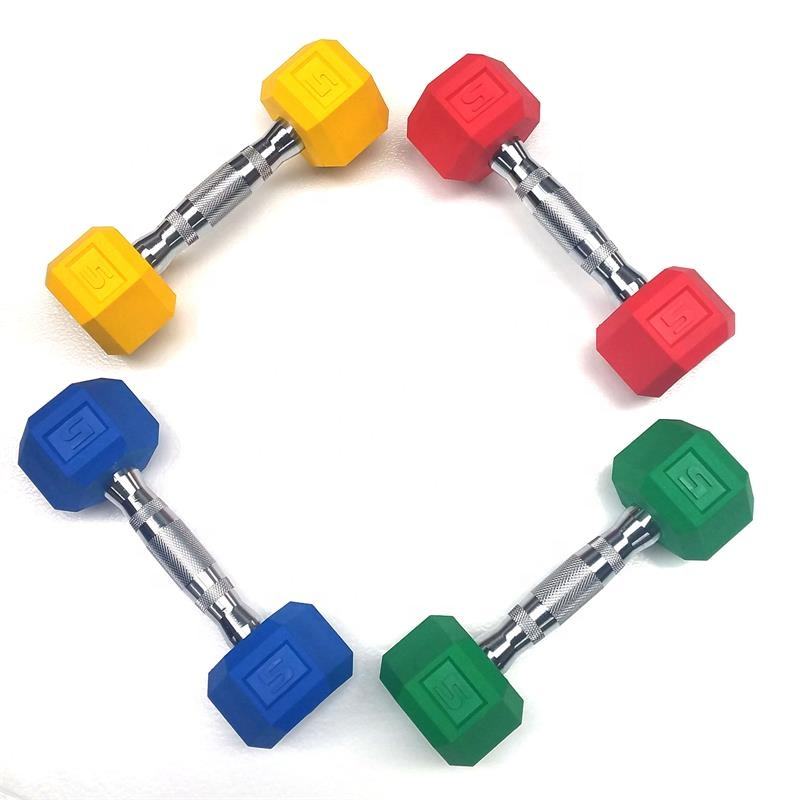 Pilot Sports Square Shape Vinyl Dumbbell Gym Fitness Equipment Weights Dumbbells Set With Rack For Bodybuilding