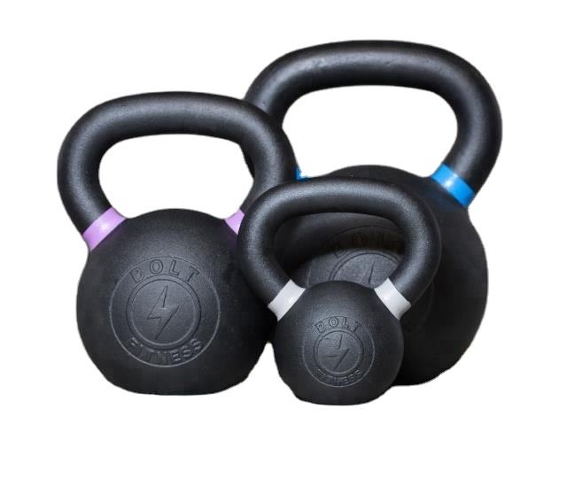 Power Training Fitness Steel Competition Vinyl Kettlebell Set