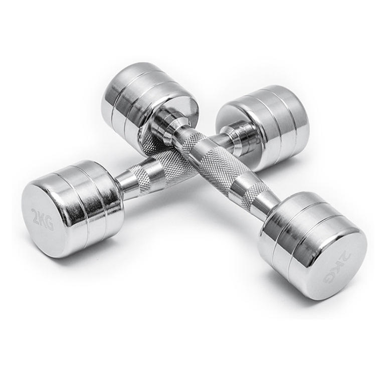 High-Durability Compact 10 kg Dumbbell Set Comfortable Home Bodybuilding Fitness Training Equipment Steel Weights