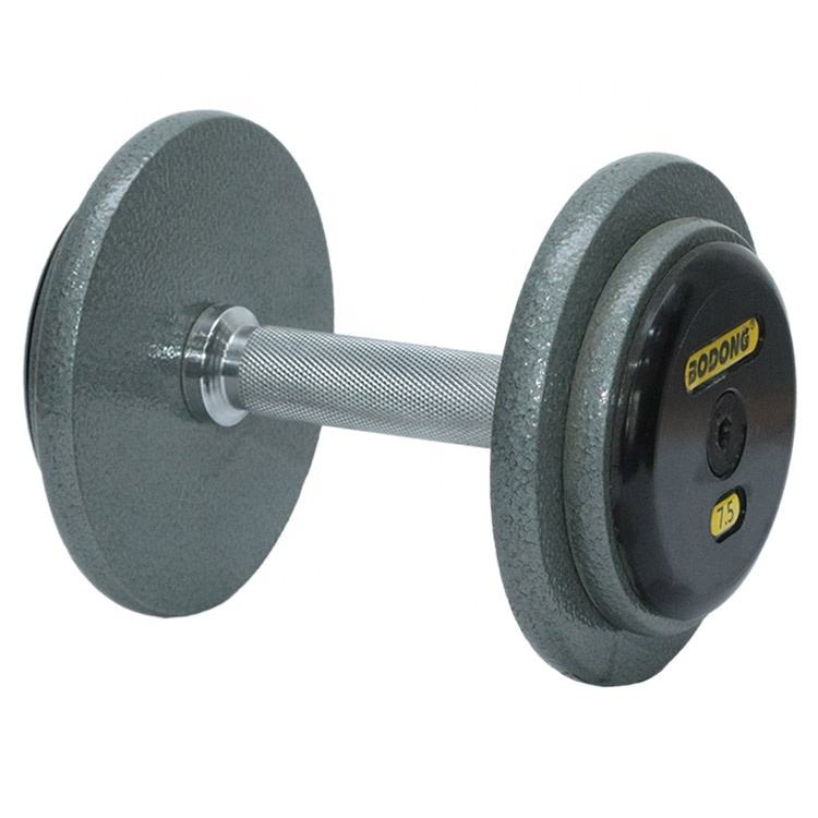 Spot Delivery Cheap Price 2.5kgs to 150kgs Cast Iron Dumbbell Set Home Gym Fitness Dumbbells
