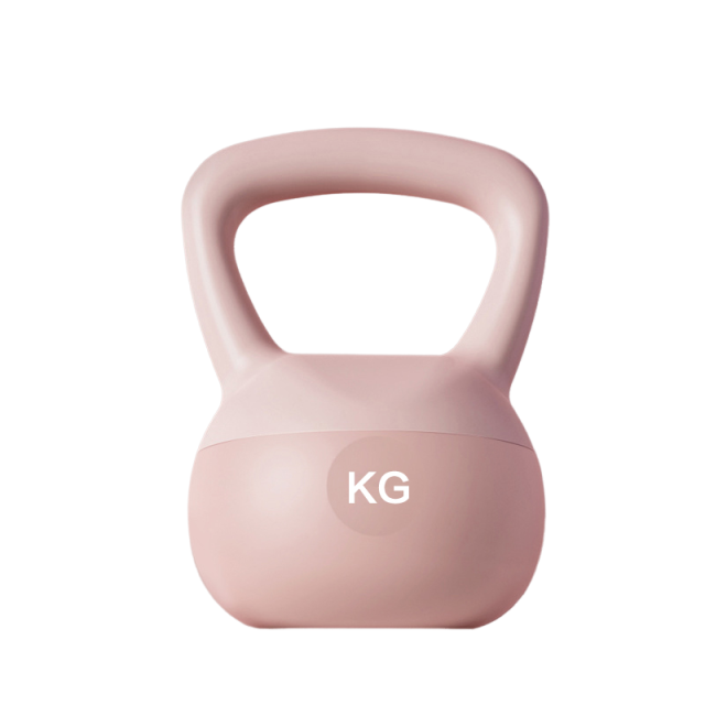Colored Soft Pvc Kettlebell Home Gym Fitness Yoga Exercise Eco-friendly Pvc Soft Kettlebell
