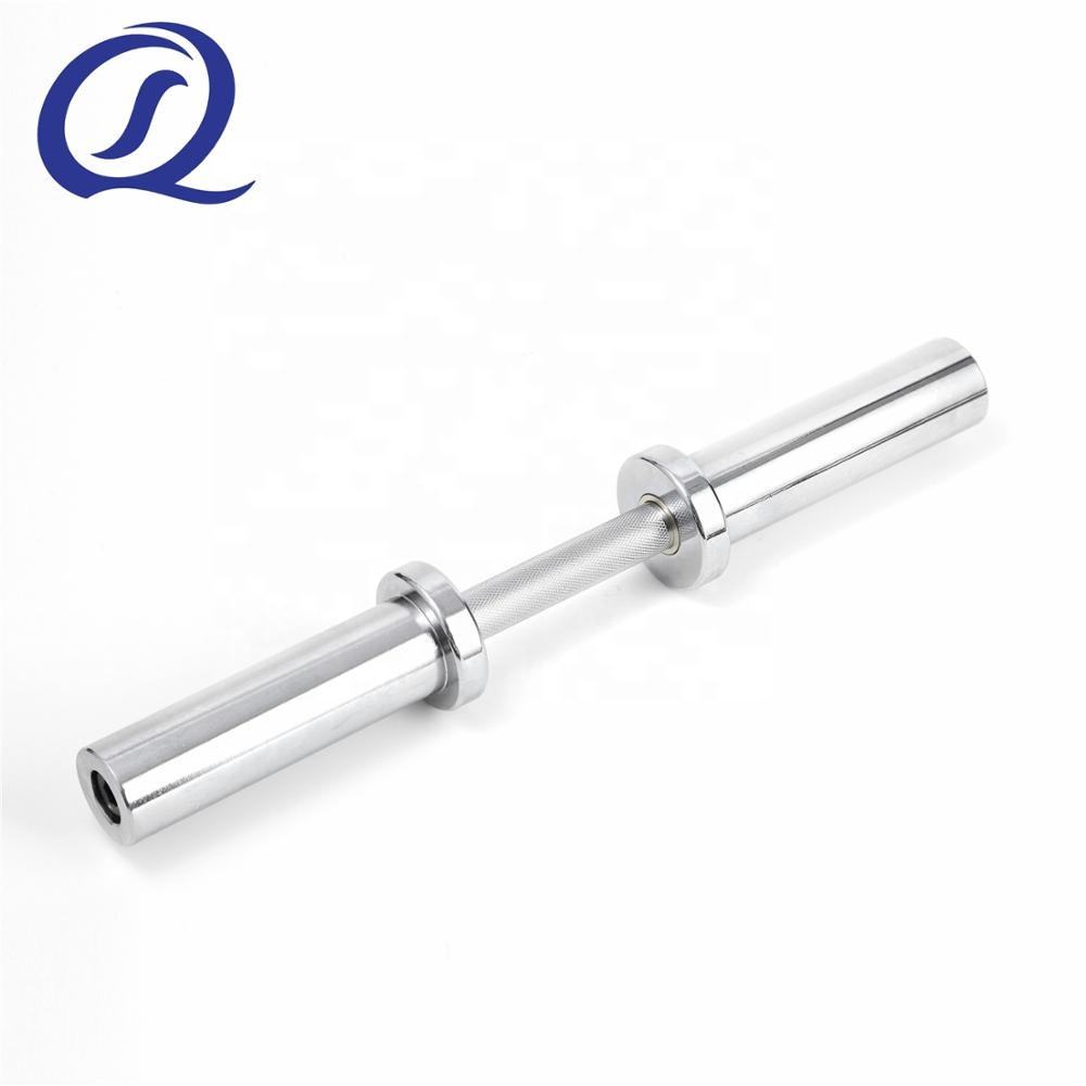 Wholesale Professional Gym Fitness 20 Inch Barbell Bar with Steel Dumbbell Handle 5kg Weight