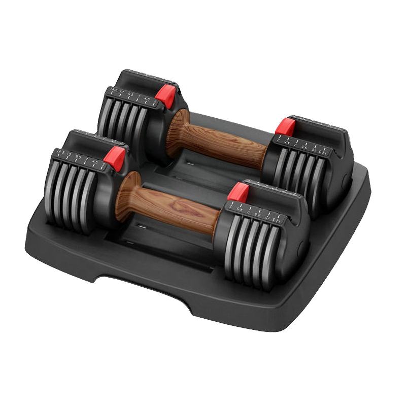 Durable Home Body Weight Training Carry Case 50kg Gym Weight Dumbbell Equipment Set Adjustable Dumbbells 12.5lbs Pair