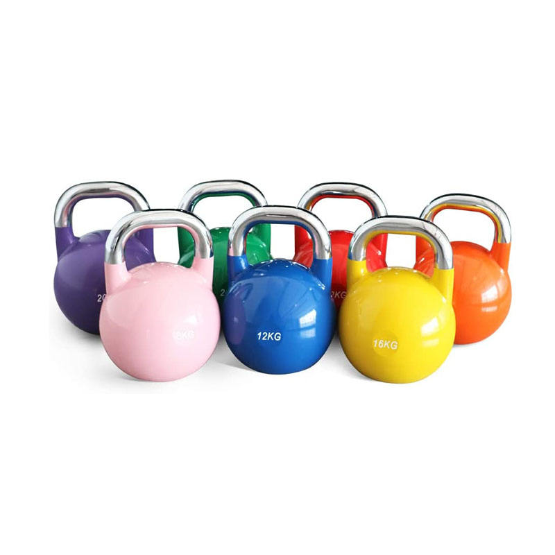 TGF Adjustable Cast Iron 6/8/10/12/16/20 KG Fitness Competition Use Kettlebell Set Distribution Cast Iron Kettlebell