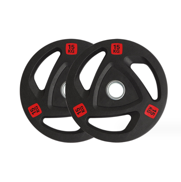 Weight Barbell Plate Fitness Gym Bumper Plates Rubber Weightlifting Plates Gym Equipment