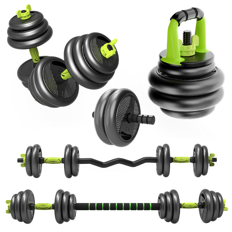 20LBS Quickly Adjustable Kettlebell Weights Sets for Men Women Home Fitness Gym Equipment, Cast Iron Kettle Bell Set
