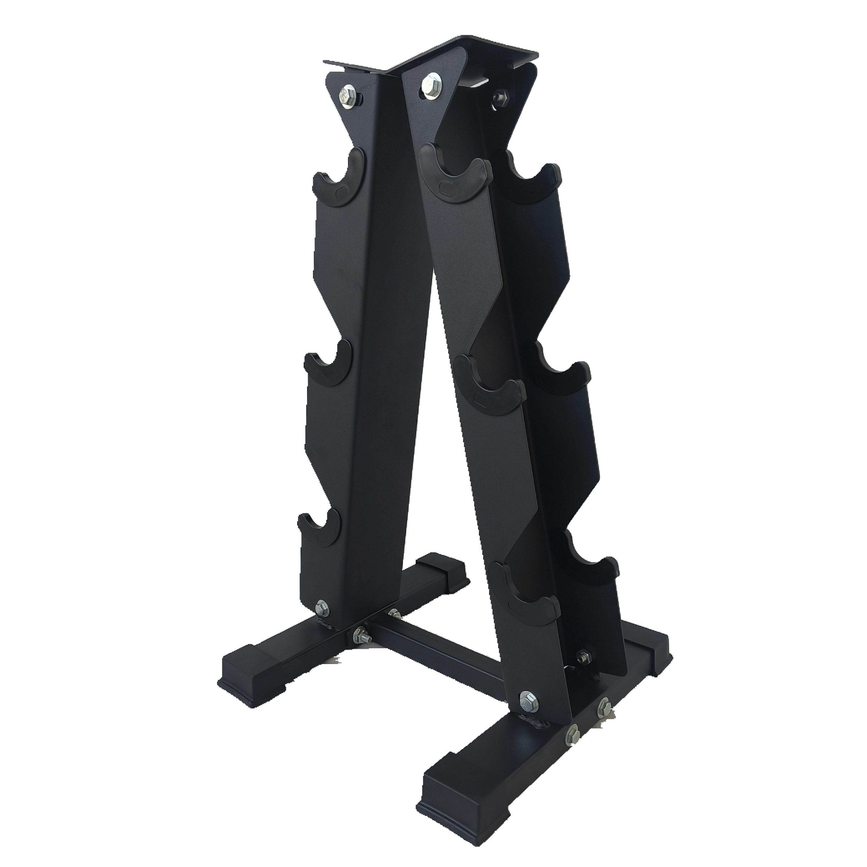 TOPKO Commercial Gym Equipment 6 Pair a Frame Dumbells Dumbbell Rack