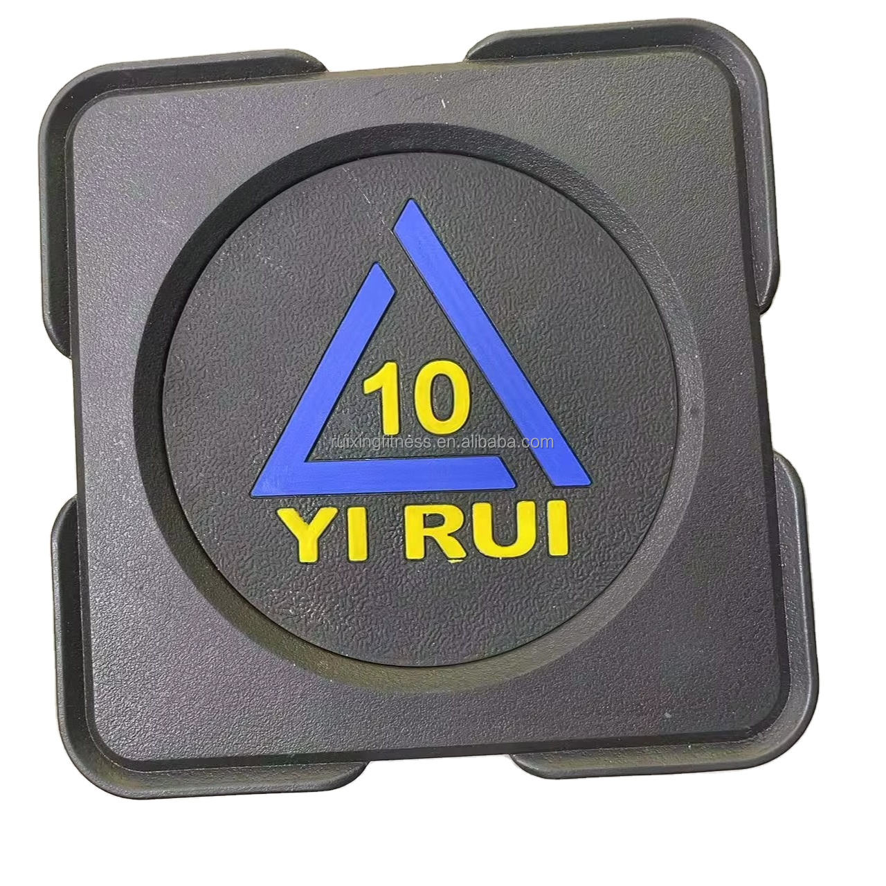 New Arrival Gym Square 10kg 5kg Dumbbell Set for Fitness Custom Logo Made of Rubber PU for Home Use Factory Wholesale Price