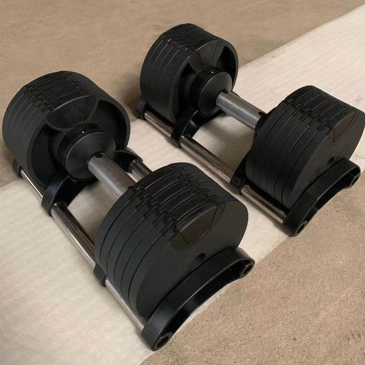 2.5-50kgs CPU Coat Round Head Dumbbell Set Adjustable Iron Cast Life Fitness Gym Equipment Dumbbells Set