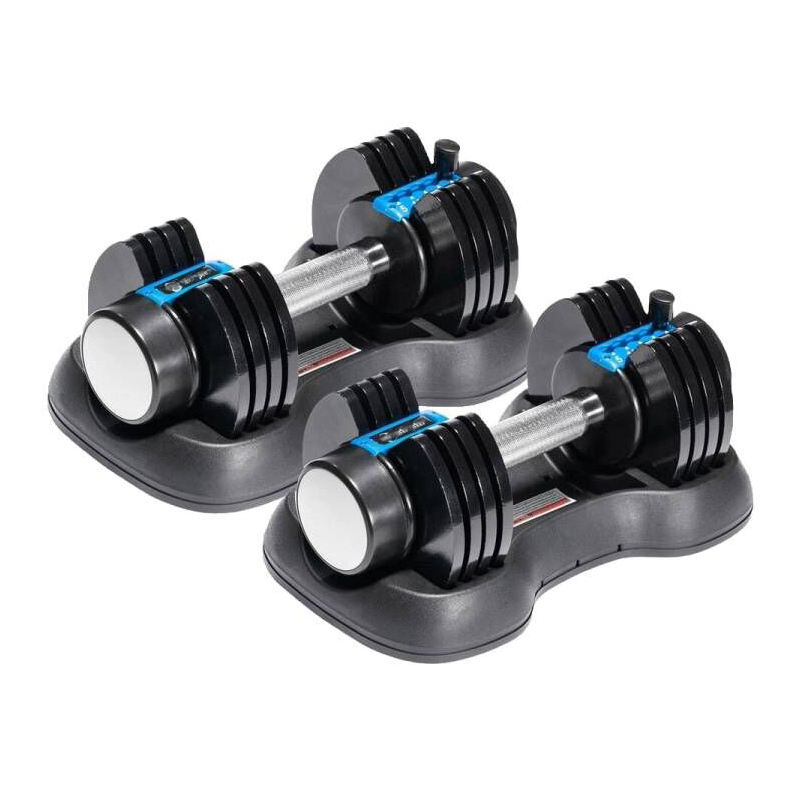 Adjustable Smart Dumbbell Set Weights Fitness Dial Dumbbell for Women Man at Home 5-in-1 Adjustable Dumbbell 25 LBS
