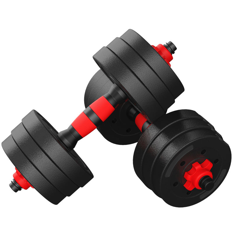 10KG 15KG 20KG 30KG 40KG Gym Fitness Equipment China Supplier High Quality Cement Adjustable Dumbbell Set