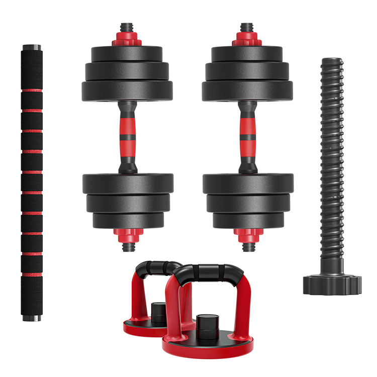 Lifting Adjustable Free Barbell Home Gym Fitness Equipment Weight Plate