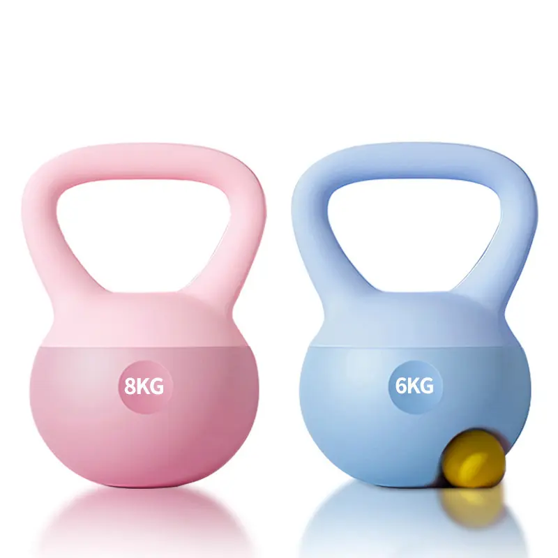Wholesale Women Fitness Exercise Kettlebell Soft Kettlebell Custom Logo Strength Training PVC Soft Kettlebell