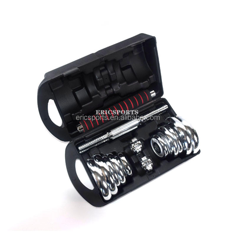Wholesales Suppliers Customized Power Strength Training 30kg 20kg 44lb 50kg 110lb Combination Barbell Dumbbell Set