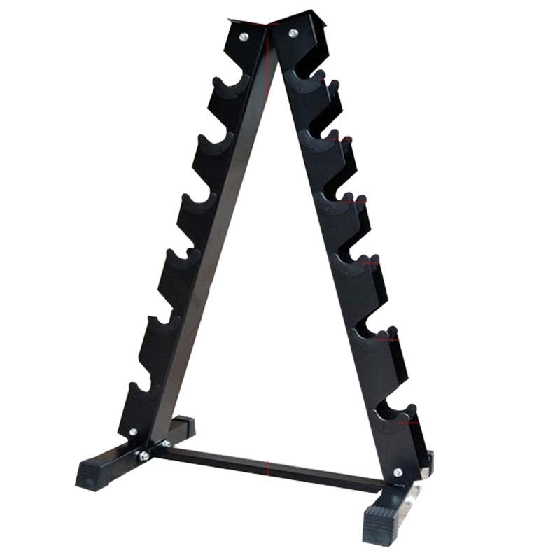 Hot Selling Manufacturer Price High Quality 6 Pairs 2 Layers Gym Fitness Racks Dumbbell Set Storage Rack