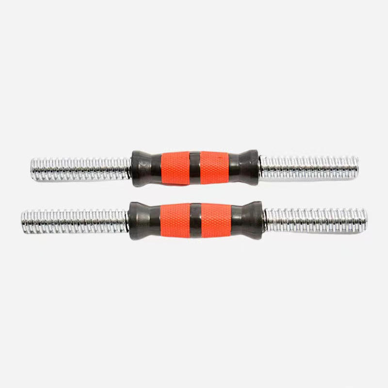 Wholesale Low Price Gym Dumbbell bar Fitness Accessories 35cm 40cm Chrome Dumbbell Handle