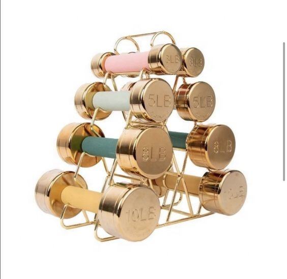 Fitness Fixed Straight Barbell Set With Chromed Handle Bar Pu Barbell Dumbbells Fitness Equipment