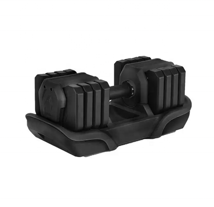 Adjustable 25kg 55lbs Dumbbell Set Iron Fitness Equipment for Home Gym Exercise Training Automatic