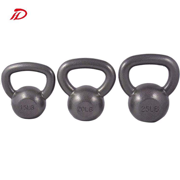 China 15kg 16kg 20kg 30kg 32kg 48kg 50kg Heavy Steel Cast Iron Competition Kettlebell Kettle Bell