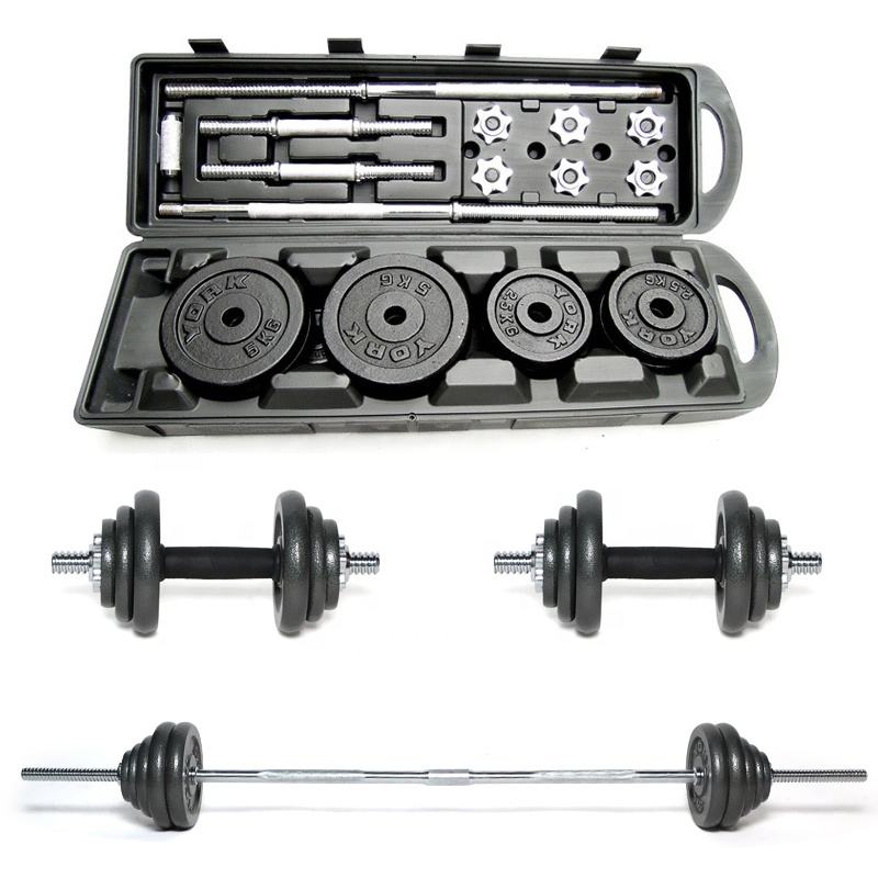 Manufacturer's Direct Sales Quick Replacement Detachable Weight Set 32kg Adjustable Dumbbell Steel Men Durable Weight Plate 20kg