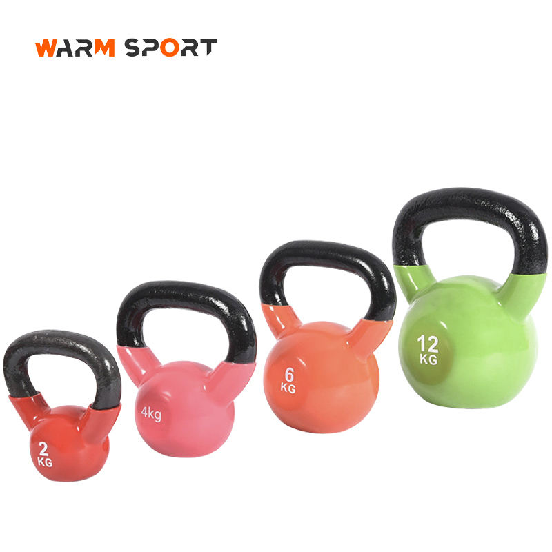 OEM Adjustable Cast Iron 6/8/10/12/16/20 KG Fitness Competition Use Kettlebell Set Distribution Cast Iron Kettlebell