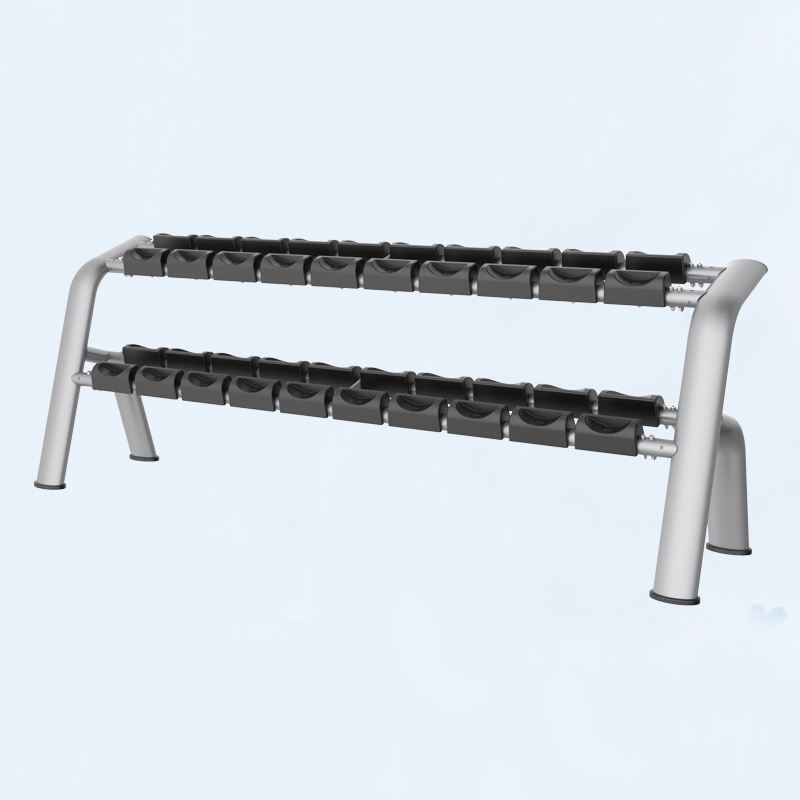 10 Pairs Vertical Studio Dumbbell Rack Durable Space-Saving Storage Solution for Studio and Commercial Gym Dumbbells