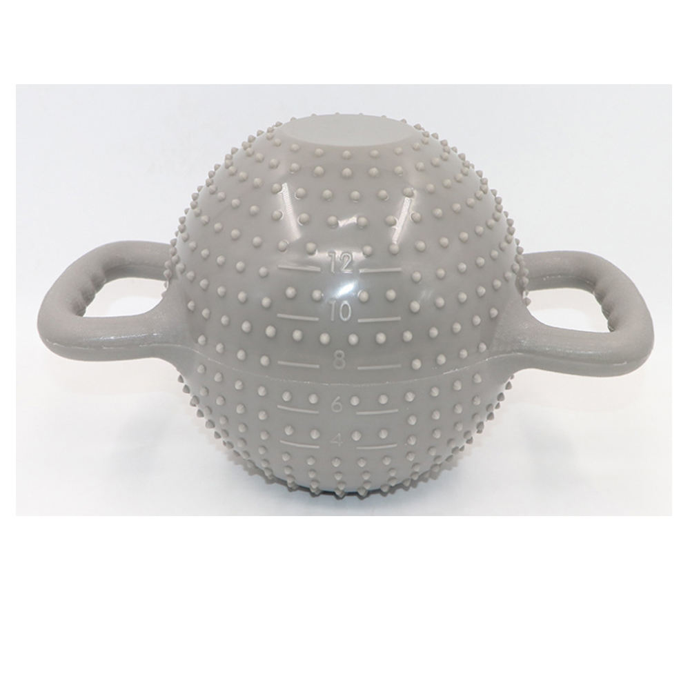 High Quality Wholesale Custom logo Soft Kettlebell Fitness Equipment PVC Rubber Kettlebell