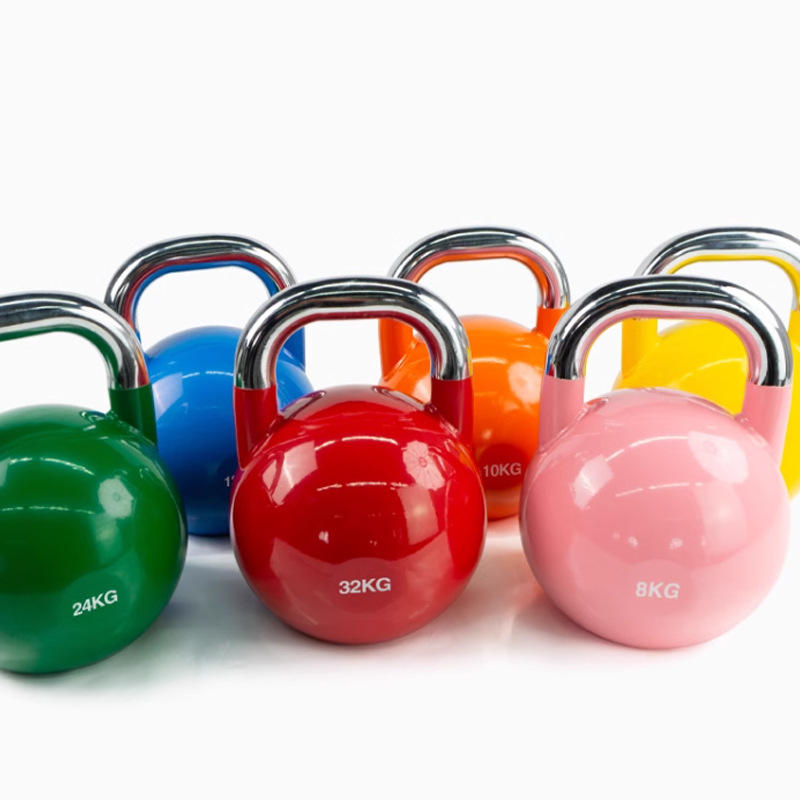 Hot Selling 2-12Kg PVC Soft Kettlebells Gym Equipment for Home Use Free Weights