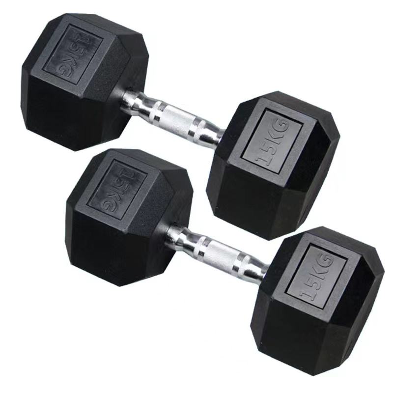 Wholesale Rubber Coated Hex Dumbbell Sets: Durable Grip Wholesale Rubber Coated Hex Dumbbell Sets: Durable Grip