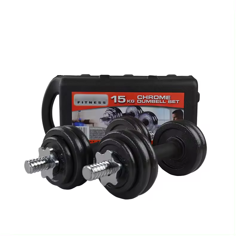 Custom Logo 20 Kg 30 Kg 50Kg Lbs Weight Lifting Dumbbells Round Paint Barbell Dumbbell Adjustable Dumbbell Set