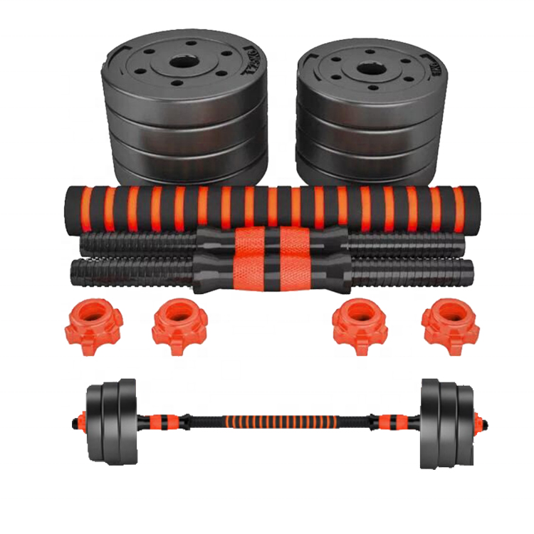 Multi-Function Dumbbell Set Weightlifting Home Fitness Adjustable Barbell 10kg Dumbbells Sets
