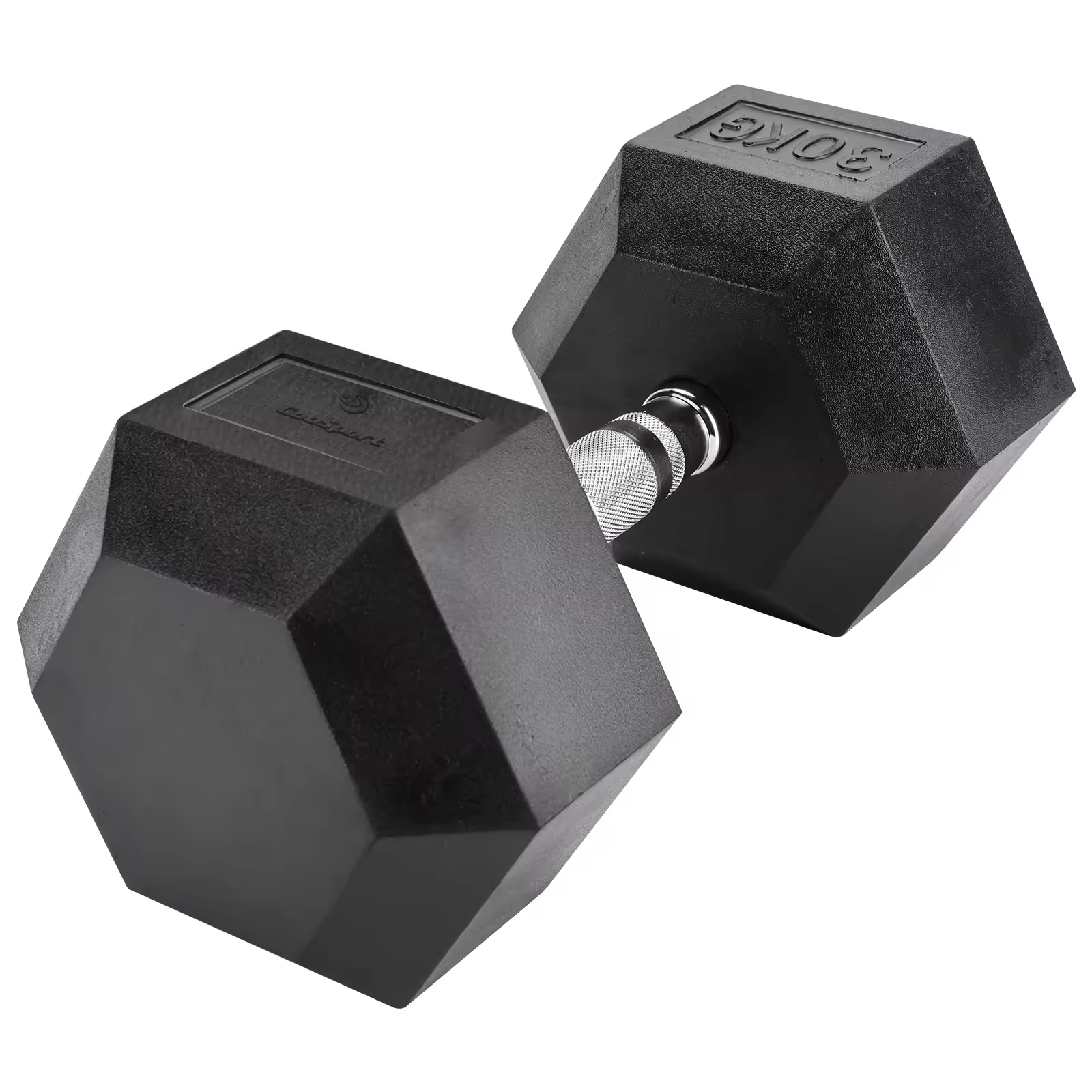 Manufacturer Coated Full Black Gym Weight Rubber Cast Iron Hexagonal Dumbells a Pair 10 kg Hex Dumbbell Set