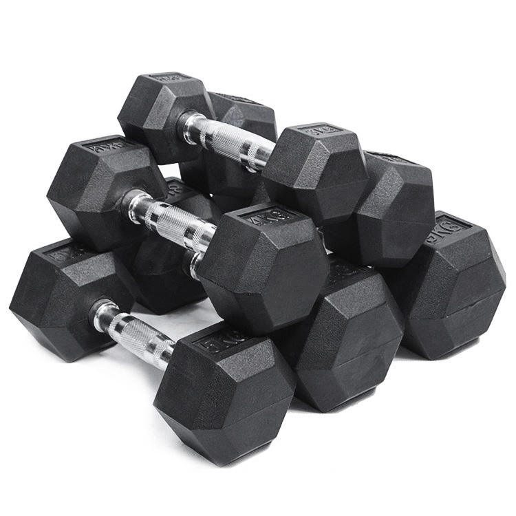 45lb 50kg 60 110 lb Gym Cast Iron Equipment Free Weights Lifting Chrome Dumbbell Set Dumbbells
