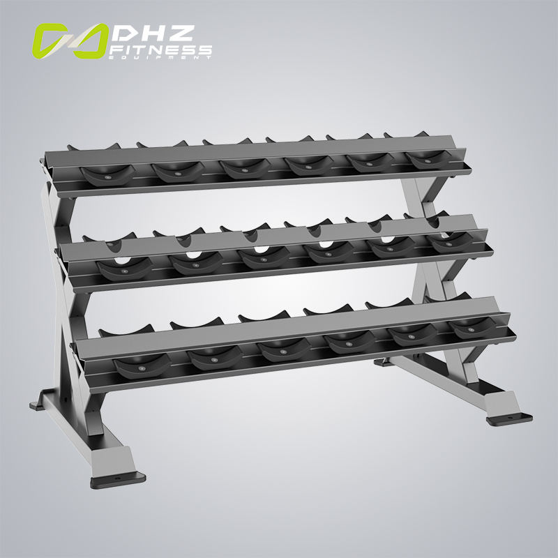 2 Tier Dumbell Rack 10Pairs Gym Weight for Dumbbell Adjustable 25Lb 210 Lb Set With Foldable Neoprene Dumbbells Plate