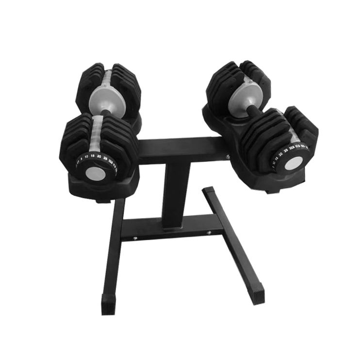 Commercial Home Gym Adjustable Dumbbell Rack Keep Body Building Plate Fitness Equipment Training Home Training Barbell Stand