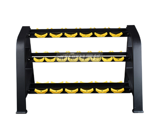New Commercial Gym Fitness Equipment Device Vertical 10 Pairs Storage Dumbbell Rack