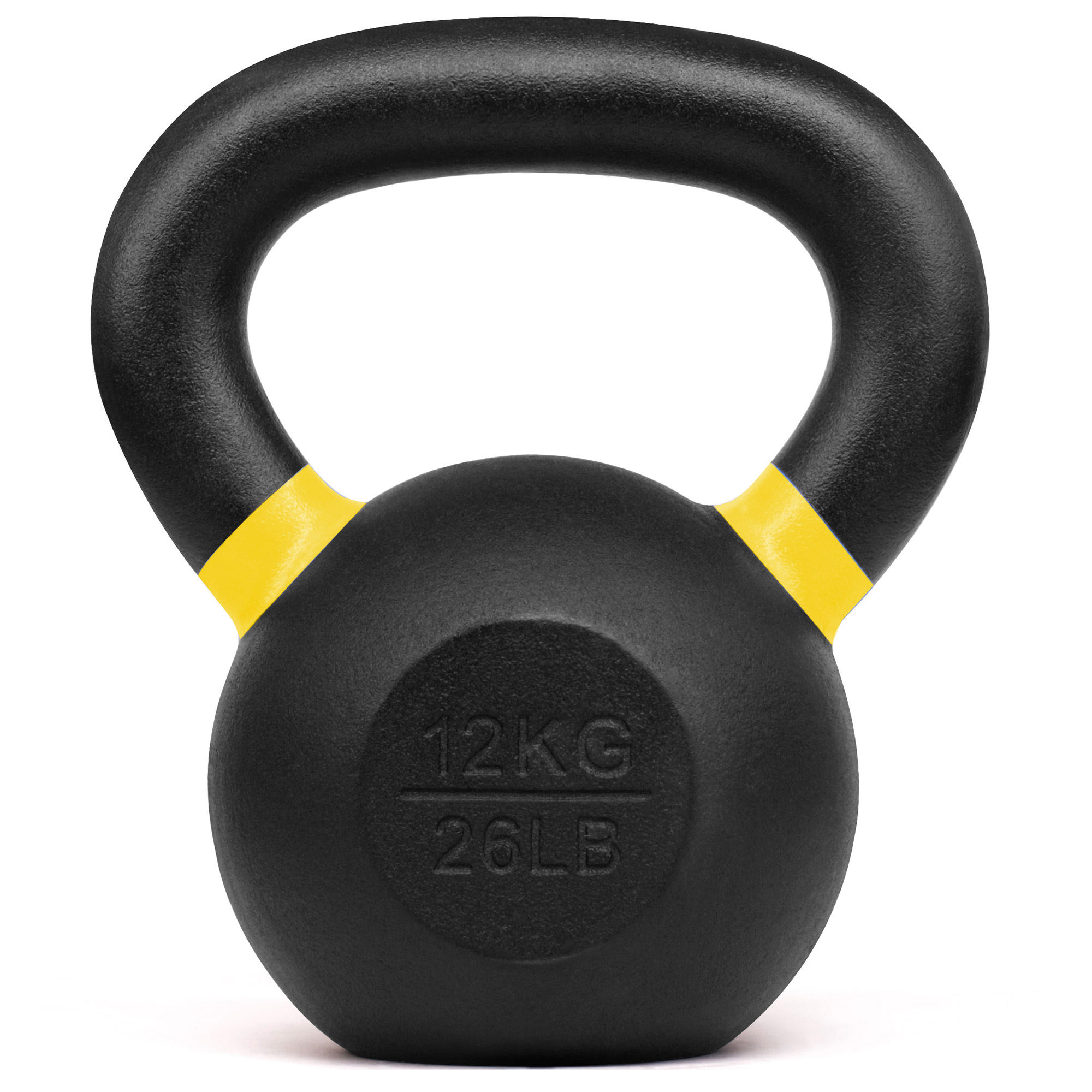 AKTIV AKO Commercial Grade Cast Iron Kettlebells Steel Coating Free Weights for Fitness Exercise and Strength Training Use