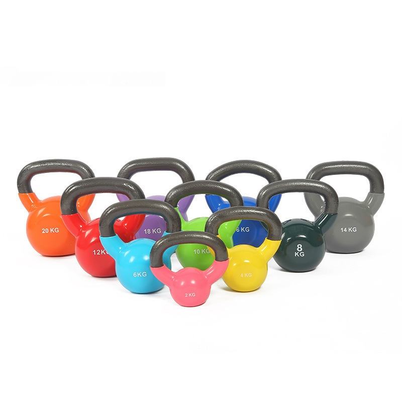 Colored Soft Pvc Kettlebell Home Gym Fitness Yoga Exercise Eco-friendly Pvc Soft Kettlebell