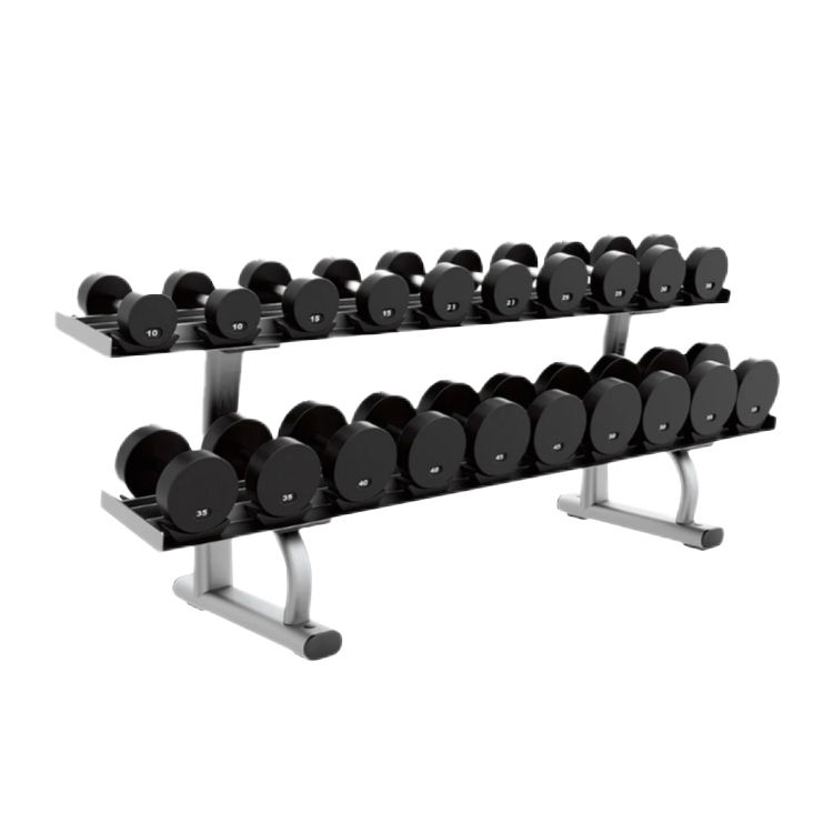 Wall Mounted Dumbbell Rack Solution That Keeps Your Weights Off the Floor and Creates More Workout Space