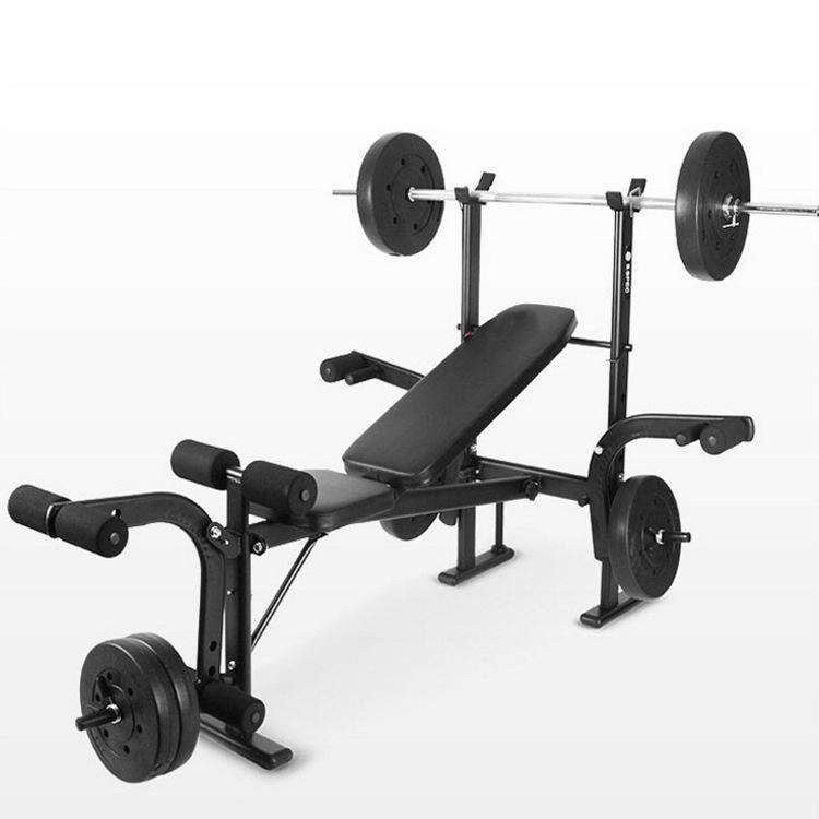 Heavy Duty Multi Gym Equipment Flat Incline Decline Adjustable Weights Lifting Dumbbell Bench Press