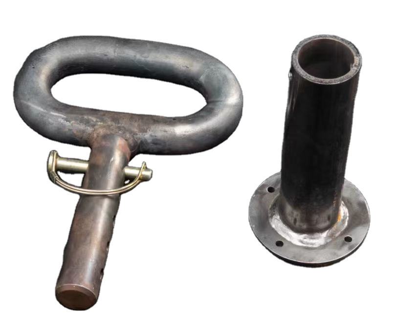 F16 Loadable Kettlebell Kettlebud Adjustable Kettlebell Handle Uses Common Weight Plates for Home Gym and Portable