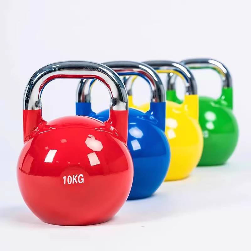 Commercial Gym High Quality 20LB Kettlebell Cast Iron Steel Strength Training Home Workout Kettlebell