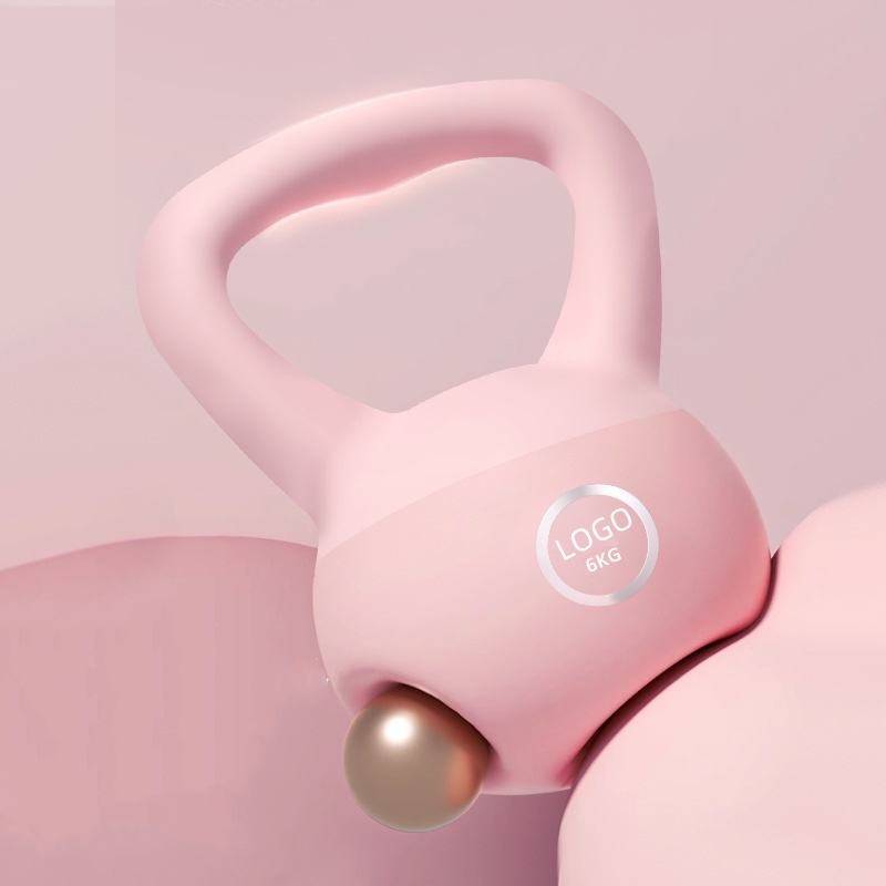 Gym Girl Soft Kettle Bell Female Hips Weight Yoga Fitness Customize Squat Free Weight Home Power Training Sport Exercises