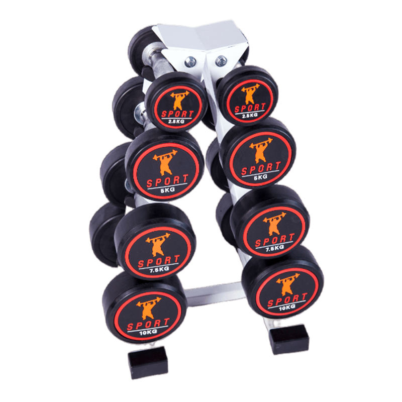 SNODE AD80 Dumbbell Fittings Hollow Base Gym Equipment Set With Stand for Male Model With Gym Home Hot Sales
