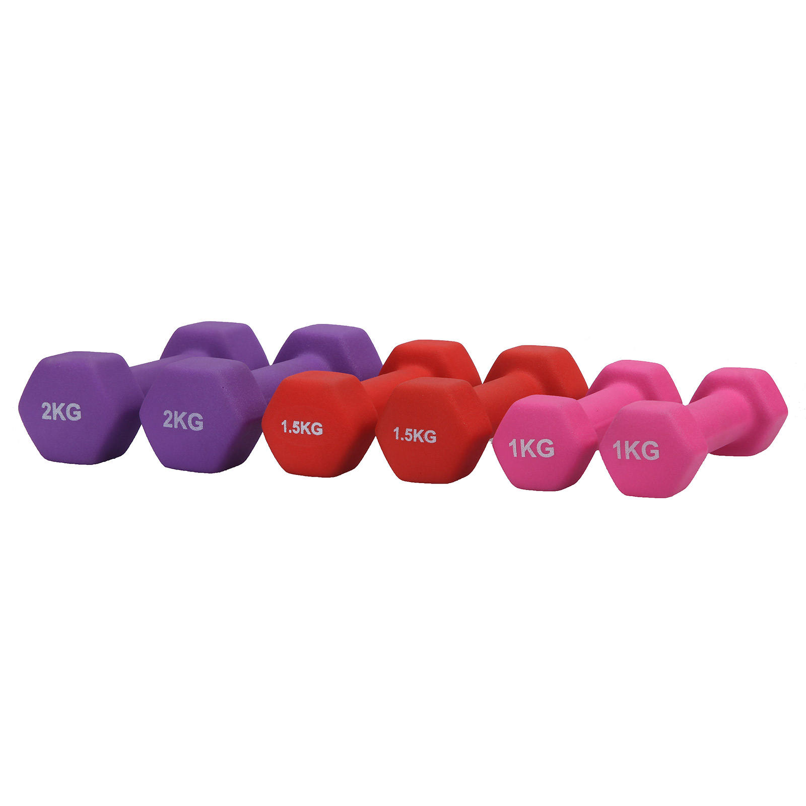 American Captain Dumbbell Set Gym Free Weights for Fitness PU & Rubber Material for Arm Workout