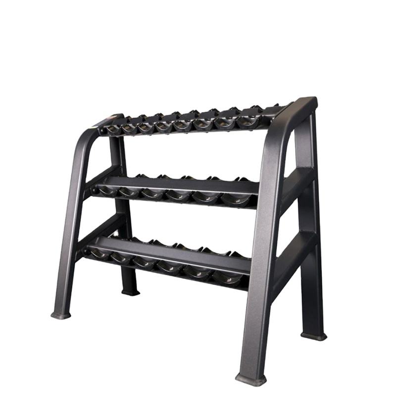 New 3-Tier Dumbbell Rack Commercial Gym Dumbbell Rack Best Quality Strength Training Machine Dumbbell Rack