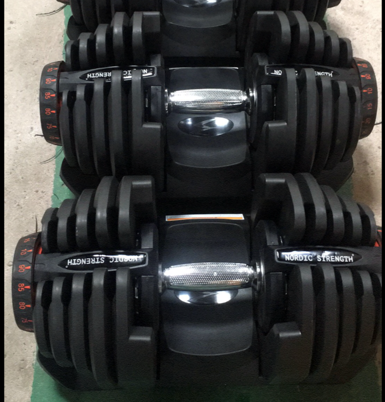 Best Commercial Home Gym Fitness Adjustable Dumbbell Set