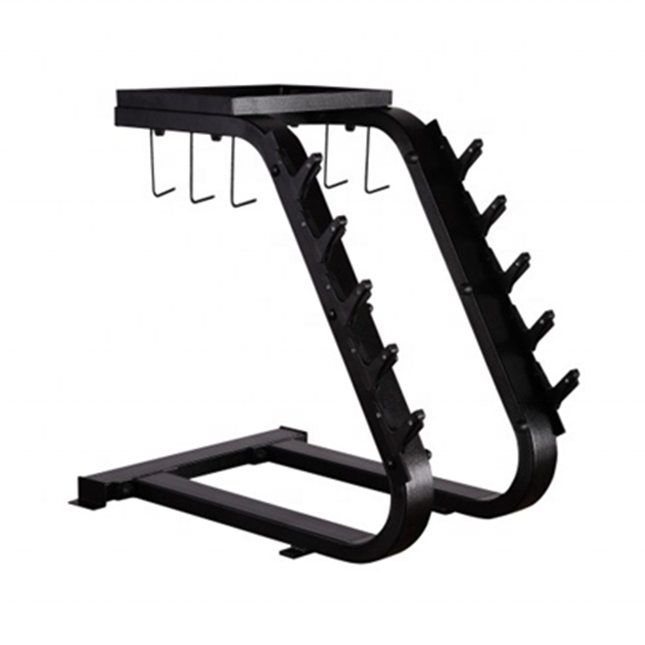 Multi-Function Gym Storage Rack - Dumbbell, Kettlebell, Medicine Ball, and Barbell Plate Racks
