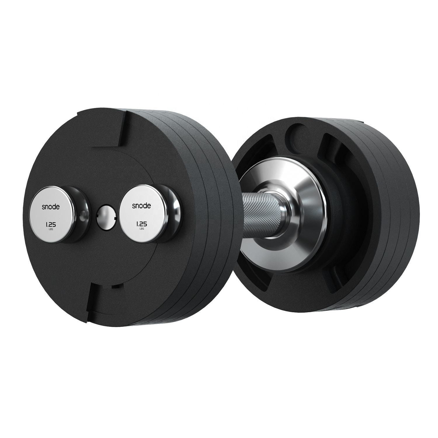 Snode Smart Cast Iron Adjustable Dumbbells 40kg Gym Equipment for Home Fitness Custom Logo 80lb Weight Set